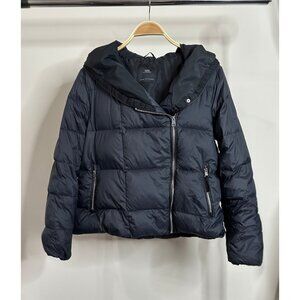 ZARA Black Quilted Puffer Jacket | Women’s XL – Cozy Lightweight Winter Coat